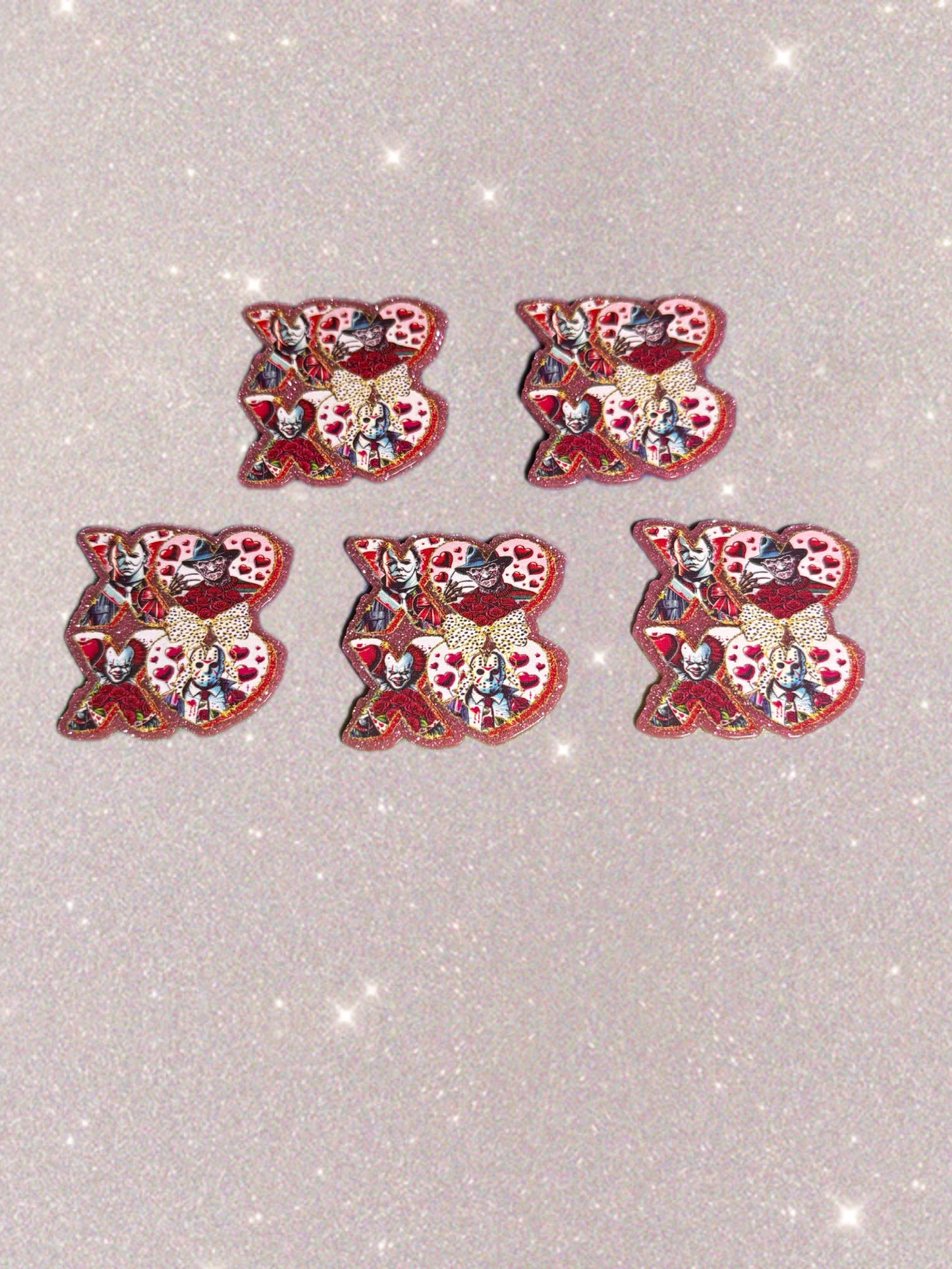 Horror Guys Acrylic flat backs