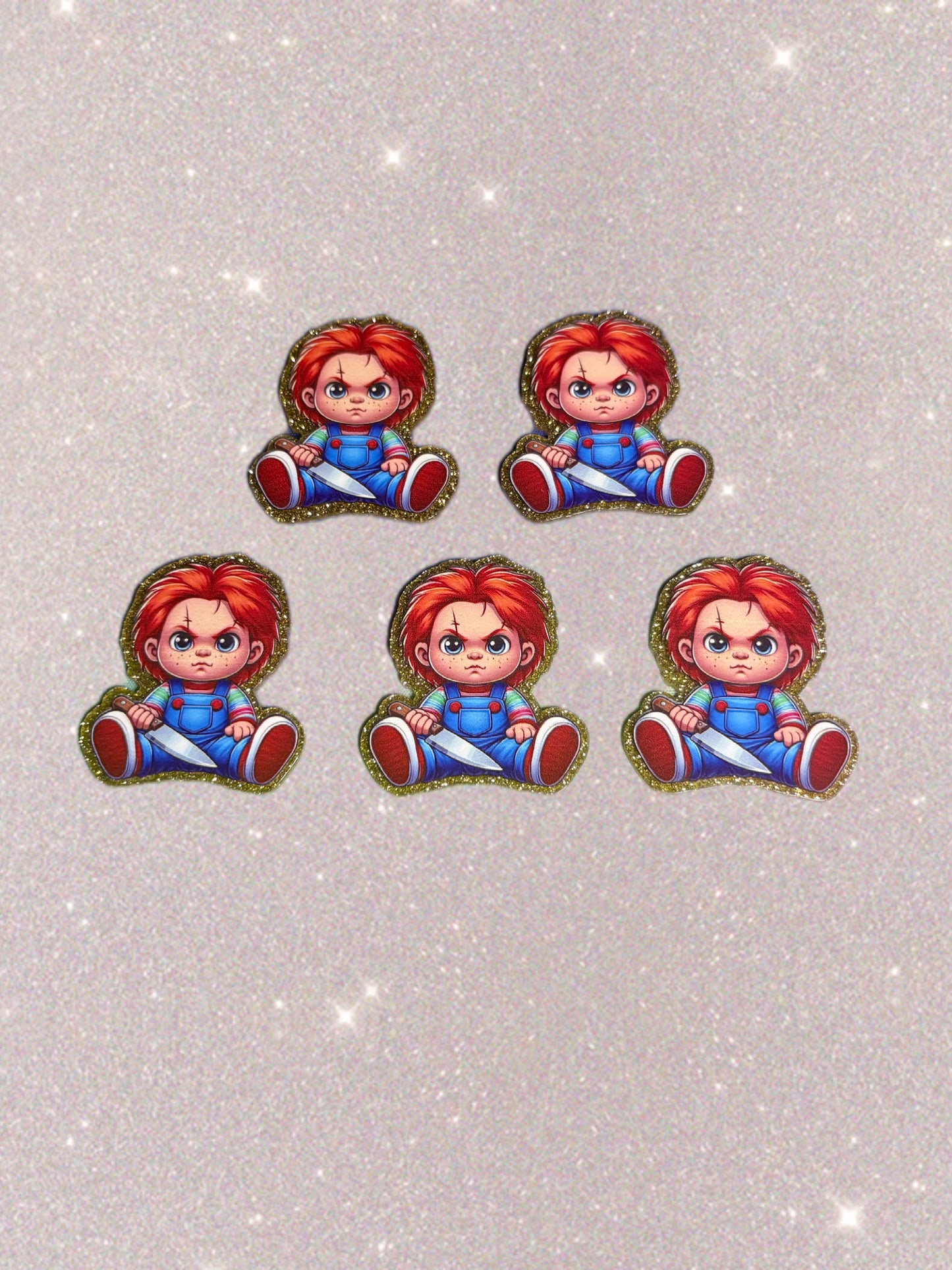Chucky Acrylic Flat Backs