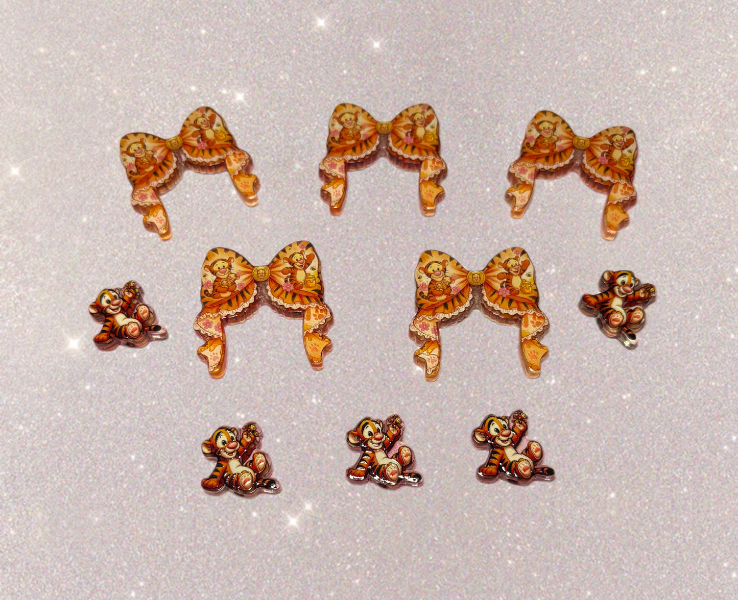 Tigger Acrylic beads