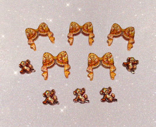Tigger Acrylic beads
